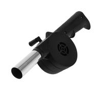 DIYEAH Soffiatore Manuale per Barbecue in Acciaio Ventilatore Portatile per Grill da Campeggio e Picnic Soffiatore Sicuro per Accensione Rapida della Fiamma all Aperto
