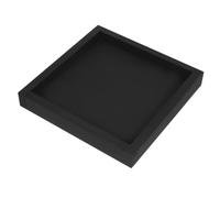 DIYEAH Sottovaso Quadrato in Plastica per Piante da Interno ed Esterno, Base Portavaso Antiscivolo da 22 Cm Raccolta Acqua per Vasi di Fiori, Contenitore Resistente e Impilabile