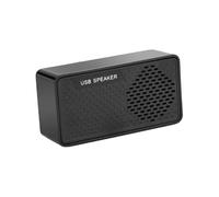 DIYEAH Soundbar USB per Laptop Altoparlante Integrato Mini Subwoofer Soundbar Speaker Nero Plug And Play Driver Adatto Computer Desktop Tablet e Videogiochi