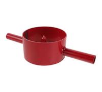 DIYEAH Spaccalegna per Bambù a Due Lame in Acciaio, Utensile Manuale Portatile Impugnatura Antiscivolo per Divisione Precisa, per Progetti di Tessitura e Artigianato All’aperto