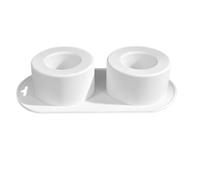DIYEAH Stampo in silicone a colonna per dolci, a 2 cavità, rotondo, a | Stampo in silicone per pasticceria, ideale per creare gelatine artistiche, torte mousse, budini in coppetta, resistente alle
