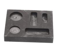 DIYEAH Stampo per in Grafite Kit per Fusione del Forno Stampo in Grafite Slot per Oro e Argento Strumento per Fusion Oro Argento