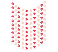 DIYEAH Striscione Appeso per Matrimonio 10 Pezzi Ghirlanda di Cuori d'Amore in Carta Leggera Riutilizzabile Decorazioni per Festa di Fidanzamento e Proposte Romantiche