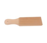DIYEAH Strumento per Pasta Gnocchi in Legno con Manico Pratico Kit per Preparazione Pasta Fatta a Mano Tavola Gnocchi Antiscivolo con Linee Convesso-concave per Impasto Uniforme