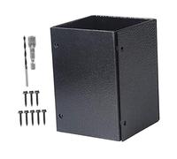 DIYEAH Supporti Base per Montanti in Acciaio Protettori Regolabili per Posta e Corrimano Esterno Staffe Resistenti per Piedi di Livellamento e Basamenti Ringhiera