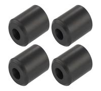 DIYEAH Supporto da Parete per Sci e Snowboard in Gomma Resistente, Set da 4 Portasci Verticali per Garage e Casa, Organizer Compatto per Tavole da Neve e Skateboard, Montaggio Facile