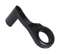 DIYEAH Supporto Estensione Manubrio Bici per Luci, Spazio Extra, 31,8 MM | Tpu e PC Neri, Include Chiave, per Ciclisti su Strada e Viaggi in Bici