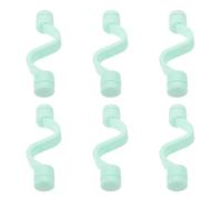 DIYEAH Supporto Magnetico per Porta Lavatrice 6 Pezzi Fermaporta Flessibile in Plastica Resistente per Oblò a Carica Frontale Accessorio per Tenere Aperto lo Sportello e Prevenire
