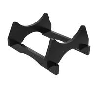 DIYEAH Supporto per Botte in Legno per Vino e Birra, Base Decorativa | Legno Massiccio, Finitura Marrone o Nera, per Brocca D’acqua e Distributore da Tavolo
