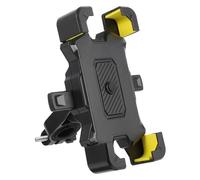 DIYEAH Supporto per Cellulare per Veicoli a Due Ruote e Bicicletta, Antivibrazione Fissaggio a Vite e Cuscinetto Antiscivolo, Regolabile per Manubrio, Compatibile con Diversi Modelli