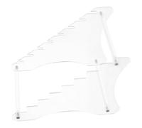 DIYEAH Supporto per Coltelli Facile da Usare e Sicuro in Acrilico Trasparente Design Unico, Organizzatore da Tavolo la Cucina Domestica