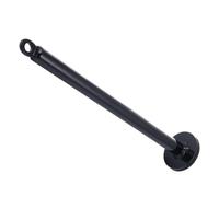 DIYEAH Supporto per Piastre di Peso da 24 Mm X 400 Mm, Vassoio di Caricamento per Bilanciere in Ferro, Rack per Allenamento Muscoli Braccia, Porta Dischi Pesi Compatto per Palestra