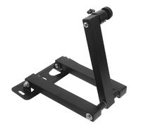 DIYEAH Supporto per Proiettore da Parete Regolabile in Metallo Nero | Design Sospeso a Soffitto, Rotazione Flessibile e Regolazione Fine Dell'immagine, per Casa e Sale Riunioni