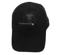 DIYEAH Supporto per telecamera con berretto da baseball e fibbia a sgancio rapido - Cappello per riprese a mani libere - Attrezzatura per telecamere sportive compatibile con GoPro Outdoor Running