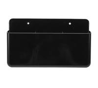 DIYEAH Supporto per telecomando da parete: organizer portaoggetti adesivo a 3 griglie per controller TV e condizionatori d'aria, pennarello, portatelecomando da comodino per soggiorno, camera da