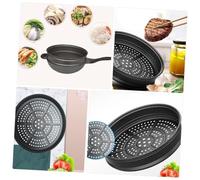 DIYEAH Supporto per Vaporiera Antiaderente 32 CM in Materiale Resistente Accessorio Cucina per Cottura a Vapore di Pesce Verdure e Carne Facile da Pulire per Uso Domestico