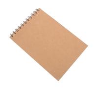 DIYEAH Taccuino con Copertina e Carta Kraft Blocco Note Spiralato Portatile per e Acquerelli per Studenti e