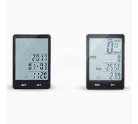 DIYEAH Tachimetro per Bici Retroilluminazione Notturna, Misuratore di Velocità Wireless, Odometro Digitale in Plastica Display Lcd per Escursionismo e Arrampicata