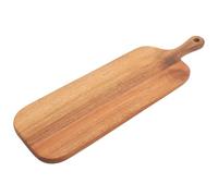 DIYEAH Tagliere in Legno Massello Manico Tagliere per Pizza e Salumi Piano di Lavoro Resistente 41X12X15 CM per Cucina e Servizio Taglieri Decorativi per Formaggi e Pane