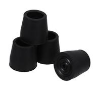 DIYEAH Tappi in Gomma Antiscivolo per Deambulatore 4 Pezzi, Copertura Resistente e Spessa per Gambe, Protezione per Uso Interno ed Esterno, Stabilità Migliorata