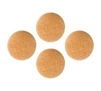 DIYEAH Tappi per Decanter e Brocche 4 Pezzi Tappi a Palla di Sughero 5 CM Sigillanti e Riutilizzabili Accessori per Vino per Conservazione e Protezione da Ossidazione per Uso