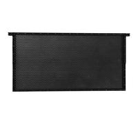 DIYEAH Telaio Arnia Plastica Fondazione a Nido Integrata, Supporto Telaini per Api, Attrezzatura Apicoltura Nero ABS, Ispezione Facile per Apicoltori Esperti e Principianti