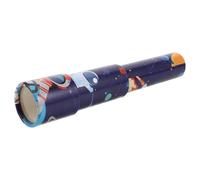 DIYEAH Telescopio Monoculare Portatile Per Bambini Motivo Spaziale, Telescopio Tascabile Regolabile Gioco Educativo Per Esplorazione Scientifica e Apprendimento Outdoor