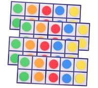 DIYEAH Ten Frames Magnetici Contatori Per Insegnamento Della Educativi Per Età Prescolare Didattici Competenze Matematiche e Logiche