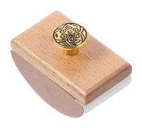 DIYEAH Timbro Assorbente in Legno Sottomano Rocker, Strumento Per Assorbimento e Asciugatura Rapida Dell’inchiostro Per Penne Stilografiche, Portatile Per Ufficio e Cancelleria Scolastica