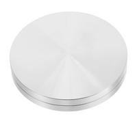 DIYEAH Tornio per Ceramica: Piatto Girevole Manuale da 12x12x1,9 cm - Strumento di precisione per Argilla polimerica per studi di Scultura, rifinitura e Artigianato