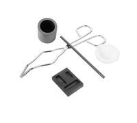 DIYEAH -un Kit per Fusione di Gioielli 5 Pezzi Kit per Test Delloro Crogiolo per La Fusione del Metallo per Hobbisti
