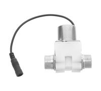 DIYEAH Valvola di scarico per orinatoio con sensore intelligente: interfaccia CC per sciacquone automatico intelligente per WC - Unità a parete senza contatto per bagni commerciali per uomini