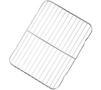 DIYEAH Vassoio in Acciaio Inossidabile con Rete Scolapiatti per Frittura Antigoccia e Drenaggio Olio per Alette di Pollo e Patatine Fritte Accessorio Cucina e Facile da Pulire