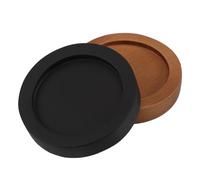 DIYEAH Vassoio Porta Saliera e Macina Pepe in Legno 2 Pezzi Base Antiscivolo, Supporto per Macinapepe e Organizer Spezie per Cucina e Tavolo da Pranzo