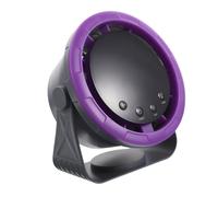 DIYEAH Ventilatore Turbo con Lanterna LED Portatile per Campeggio Ventilatore Assiale Ricaricabile da Viaggio con Luce per Uso Interno e Ufficio