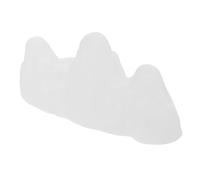 DIYEAH Water Crystal Glass Paperweight With Artistic Mountain Design Calligraphy And Painting Brush Holder For Desk Stability And Pen Rest Chinese Calligraphy Decoration