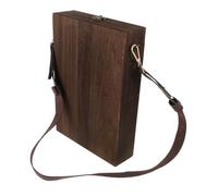 DIYEAH Writers Messenger Scatola Legno Artigianale per Artist Tool e Brush Storage Borsa Portatile per Scrittura e Pittura Design Elegante e Versatile per Artisti e Studenti