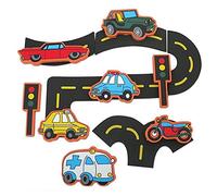 Diyeeni 23 Pezzi/Set Giocattoli da Bagno EVA Traffico Urbano Puzzle Set di Giochi D'acqua per Bambini per Divertimento da Bagno Educativo Interattivo