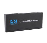 Diyeeni 4K, Box Commutatore a 4 Porte con Supporto 4K 30Hz 1080P 60Hz e Telecomando, per Console di Gioco TV Lettore DVD