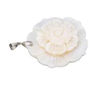 Diyeeni Abalone Shell Ciondolo, Ciondolo Pratico a Conchiglia Illimitato per Escursioni Rilassate (#1)