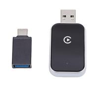 Diyeeni Adattatore Automobilistico WiFi, Input USB di Tipo C da 5,8 GHz per l'Adattatore CarPlay per Guidare
