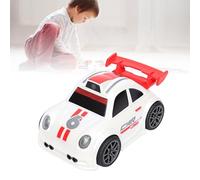 Diyeeni Auto da Drift RC con Fotocamera, Auto da Corsa Telecomandata HD 1080P con Schermo LCD, Tracciamento Visivo AI, modalità Acrobazia, Luci RGB, per Bambini e Adulti (WHITE)