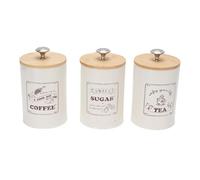 Diyeeni Bandata di Stoccaggio dello Zucchero caffè, Stivali Alimentari Design a Cartuccia Cilindrica per la