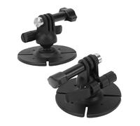 Diyeeni Base Adesiva Flessibile per Supporto per Casco per Action Camera con Giunto Sferico a 360° e Bloccaggio con Chiave per 6 5 Pro 4 3 per Nano per Fotocamere XtraMuse