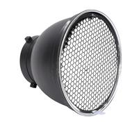 Diyeeni Diffusore Riflettore Standard Lafe Lawe, 60 Gradi Rifustore Diffusatore Diffusore in Lega di Alluminio per il Supporto per per la Luce dello Studio Stroboscopico Flash