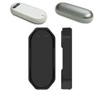 Diyeeni Dock di Ricarica Magnetica per il Bosco di Accumulo di AI Registratore Vocale, Culla per Caricabatterie Portatili con Base Non Slittata, Ricarica, Accessorio di Backup di (BLACK)