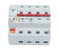 Diyeeni Interruttore Automatico WiFi Bluetooth 4P, Telecomando AC 400V | Interruttore automatico intelligente, con blocco di sicurezza, per alimentazione domestica, controllo dell\'illuminazione