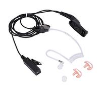 Diyeeni Kit Di Sorveglianza Audio, Auricolari Clear Acoustic Tube Da 0,9 m 2 Pin Covert PTT Con Microfono Microfonico Incorporato Per Motorola Radio Security, Cuffie PTT Per Auricolare Walkie-Talkie