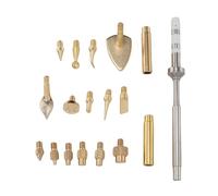 Diyeeni Kit di Strumenti Inserisci Set di Calore, Punta di Inserimento di Calore Filo Femmina