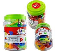 Diyeeni Kit Giocattolo con Lettere Magnetiche Colorate, Numeri e Simboli, Magneti Didattici Durevoli ABC 123 per Bambini, Migliora Le capacità Cognitive e la Coordinazione Occhio-Mano, Ideale per